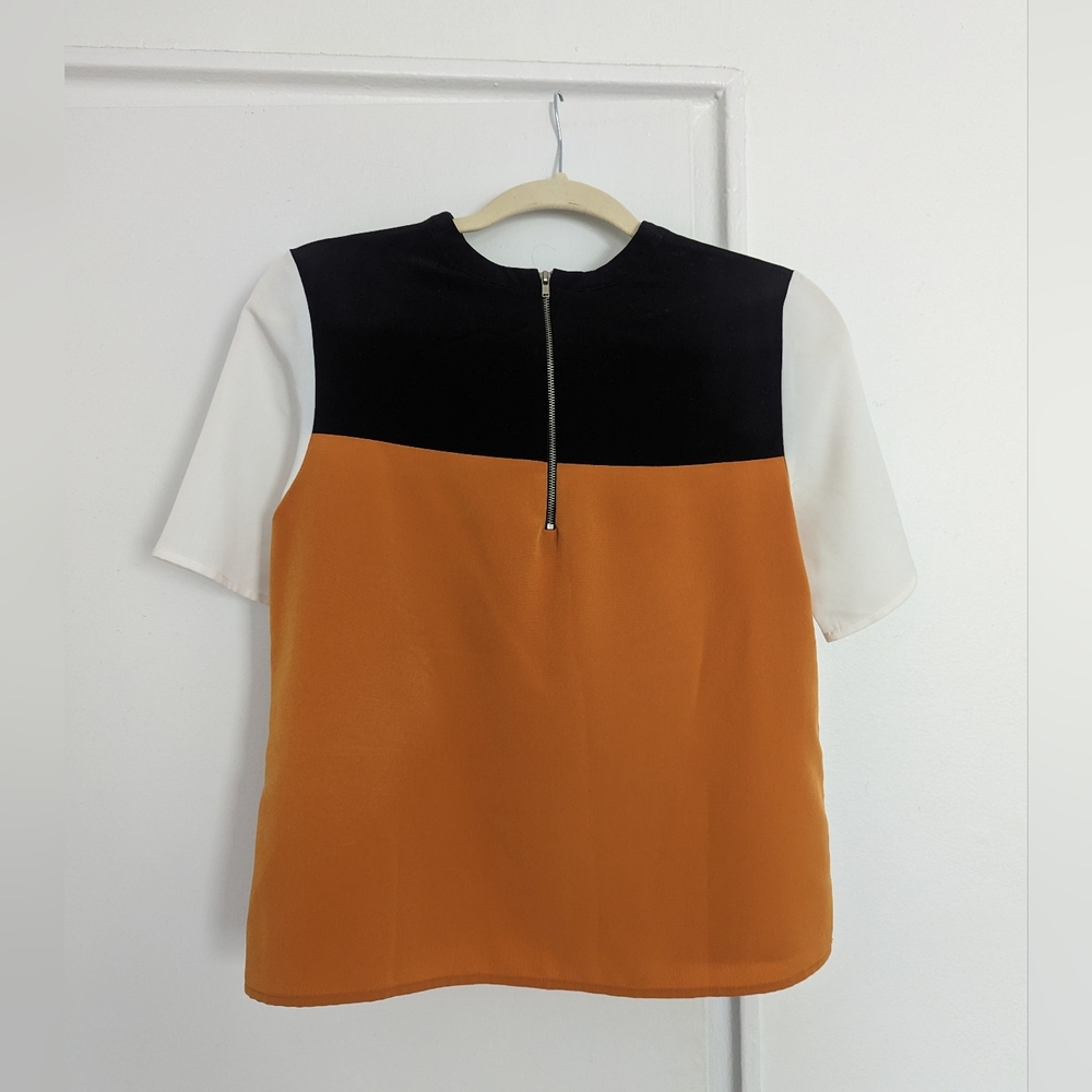 Midcentury Colorblock Blouse - Picture 2 of 3